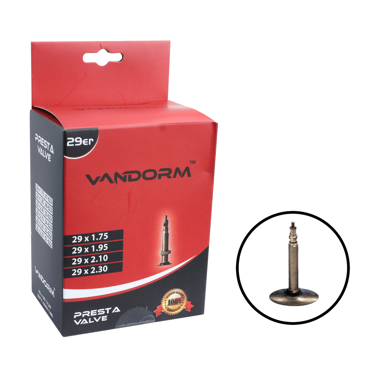 Vandorm 27.5" Inner Tube - Presta Valve