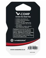 Vandorm V-COMP Ceramic Compound Disc Brake Pads - Formula