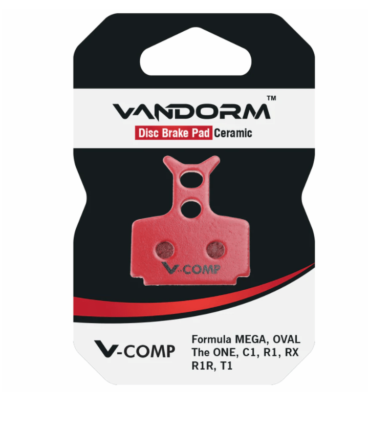 V-COMP Ceramic Compound Disc Brake Pads - Formula, Vandorm