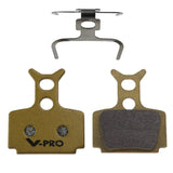 Vandorm V-PRO Sintered Compound Disc Brake Pads - Formula MEGA, Oval, The One