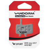 Vandorm V-SPORT Semi Metalic Disc Brake Pads - Avid Juicy, BB7