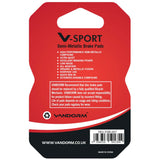 Vandorm V-SPORT Semi Metalic Disc Brake Pads - Hayes MFX, Promax