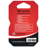 Vandorm V-SPORT SEMI METALIC Disc Brake Pads - Shimano XT, Sram 9.0, Hope Mono, Grimeca