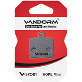 Vandorm V-SPORT Semi Metalic Disc Brake Pads - Hope Mini