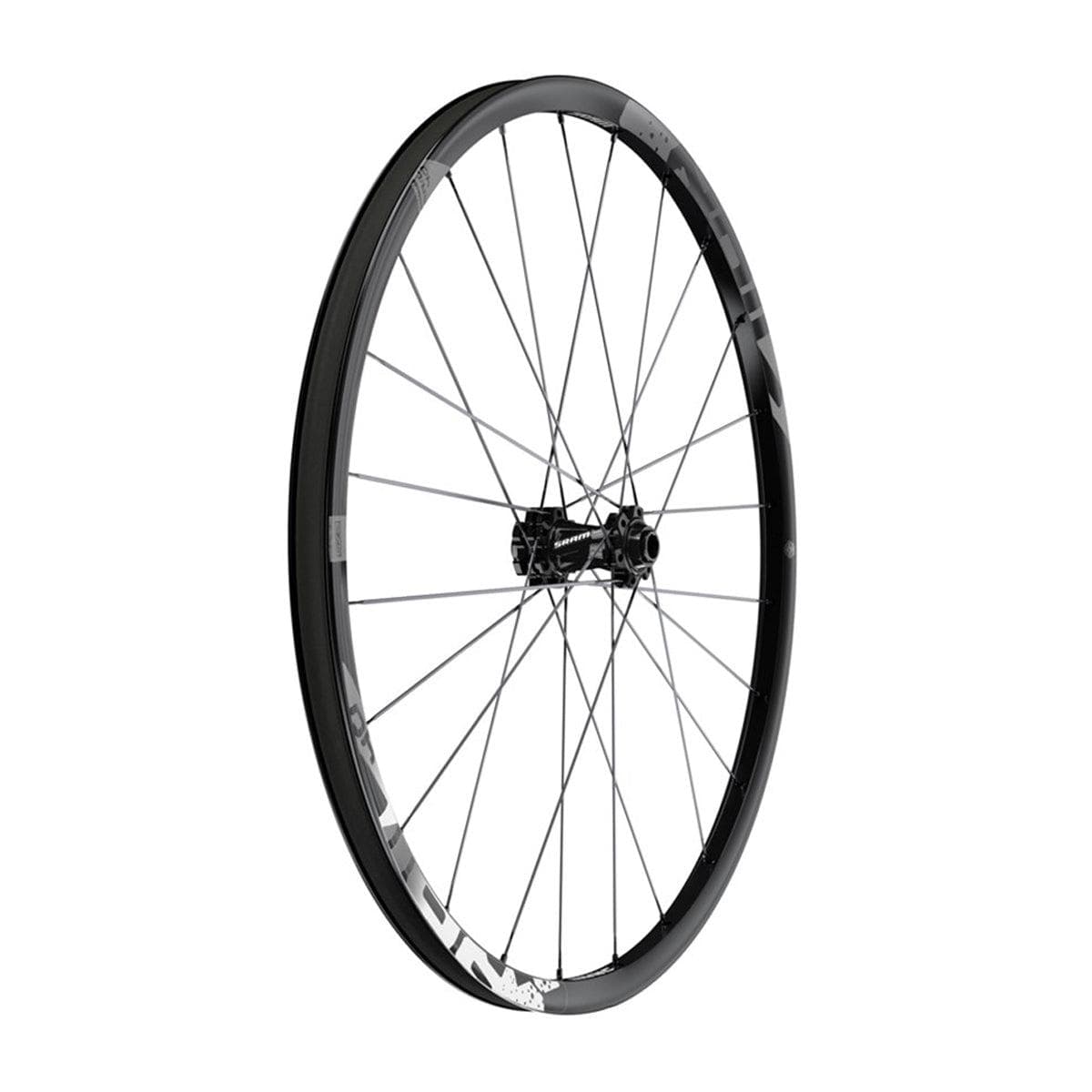 Wheel Rail 40 27.5 Front Ust Aluminum Clincher Tubeless Compatible Black Convertible (Includes Quick Release 15X100Mm & 20X110Mm Through Axle Caps) - A1: Black 27.5"