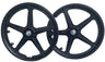 Vandorm 20" BMX Mag Wheel Set - 5 Spoke Straight - MULTIPLE COLOURS