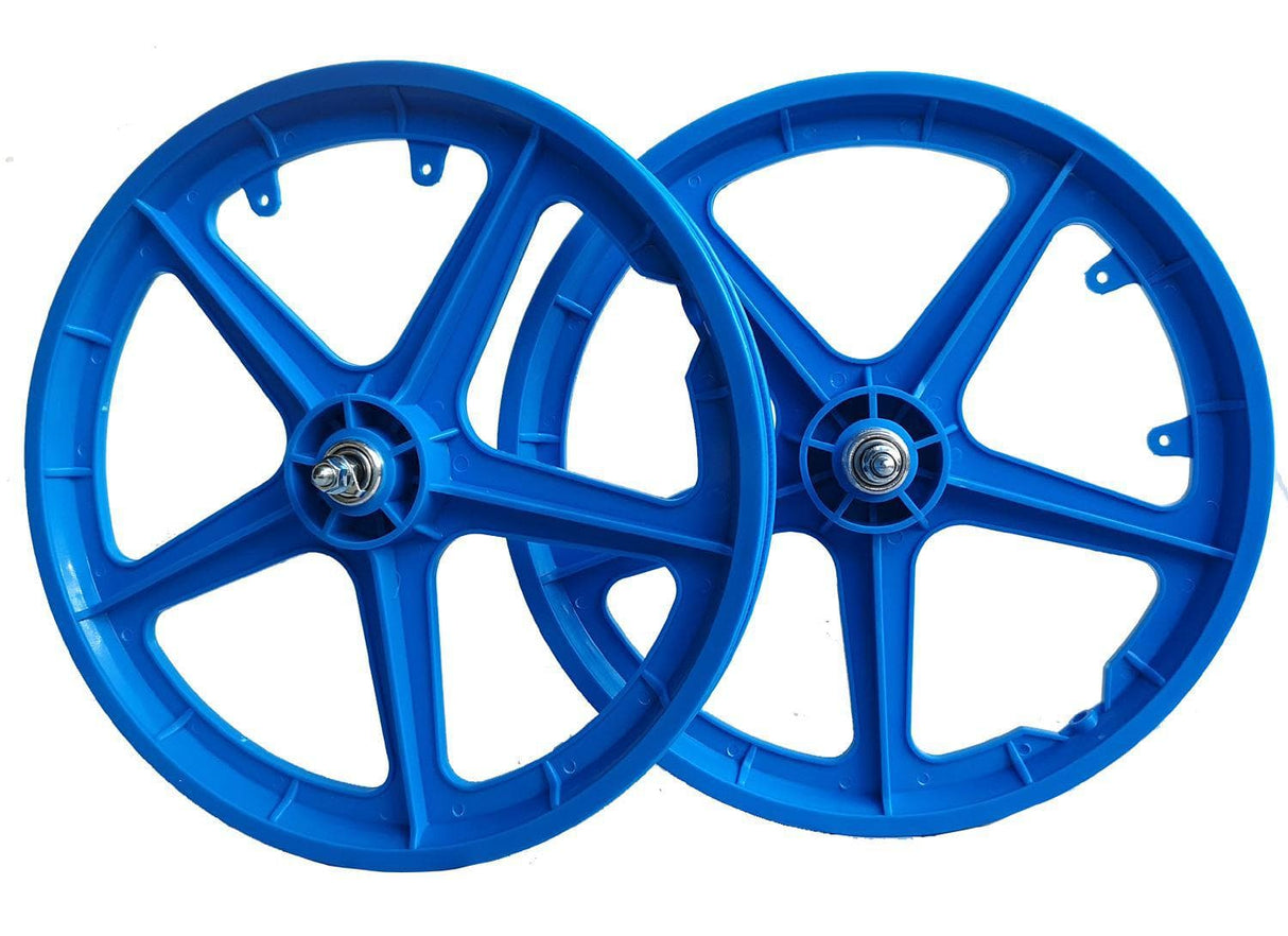 Vandorm 20" BMX Mag Wheel Set - 5 Spoke Straight - MULTIPLE COLOURS