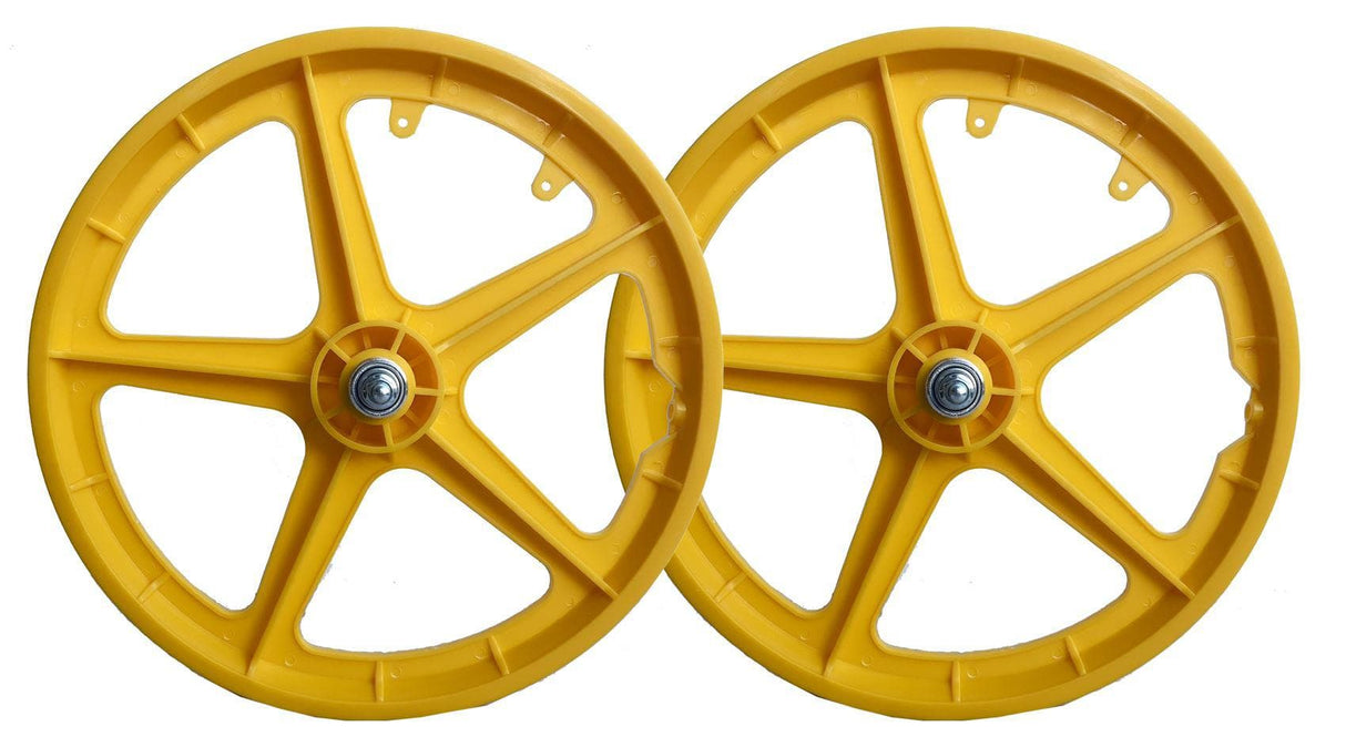 Vandorm 20" BMX Mag Wheel Set - 5 Spoke Straight - MULTIPLE COLOURS