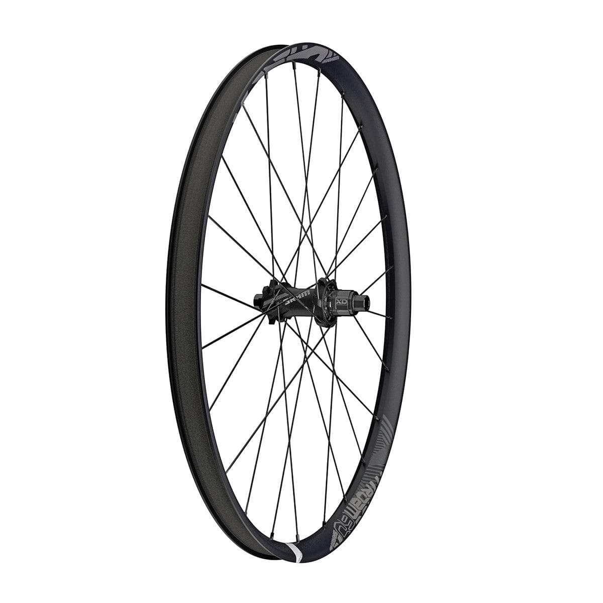 Sram Roam 60 -  27.5 Rear Carbon Clincher Tubeless Compatible Black Convertible 9/10 Driver Body (9/10Spd) (Includes Decal Pack Quick Release & 12X142Mm Through Axle Caps) - B1: Black 27.5"