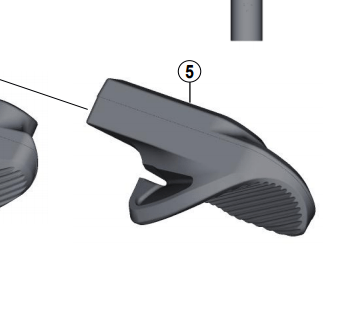 Shimano Spares SW-M9050 B lever; right