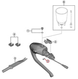 Shimano Dura-Ace Di2 ST-R9180 Shoe Bolt ; M2 - Y0C400008