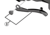 Shimano Spares FD-M9020 chain catcher and fixing bolt; M4 x 5 mm