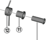 Shimano Spares FD-M9070 guide spring