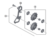 Shimano Spares RD-4700 inner plate for SS-type