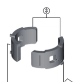 Shimano Spares FD-M3000 Clamp band adapter; 31.8 mm