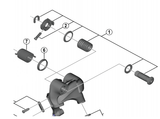 Shimano Spares RD-5800 B-axle assembly