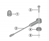 Shimano Spares DU-E6000 speed sensor fixing bolt; 16 mm