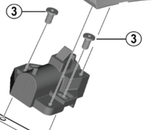 Shimano Spares BM-E6010 M5 bolt