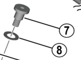 Shimano Spares BM-E6010 holder fixing bolt