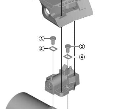 Shimano Spares BM-E8010 spacer key unit