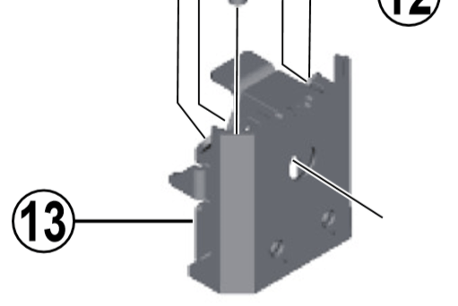 Shimano Spares BM-E8020 holder frame assembly