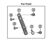 Shimano Spares BR-RS505 Front Calliper Mount Bracket - Y8N230000