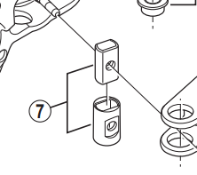 Shimano BL-T675 adjust boss & sleeve