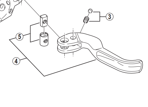 Shimano Spares BL-M987 adjust boss and sleeve