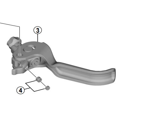 Shimano Spares BL-M7000 right hand lever member unit