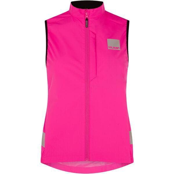 HUMP Strobe Women's Gilet; Pink Glo - Size 16