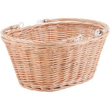 M Part Borough Oval Wicker Basket With Handles And Quick Release Bracket