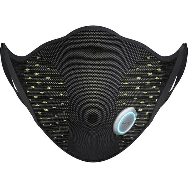 AirPop Active+ Smart Mask Black/yellow