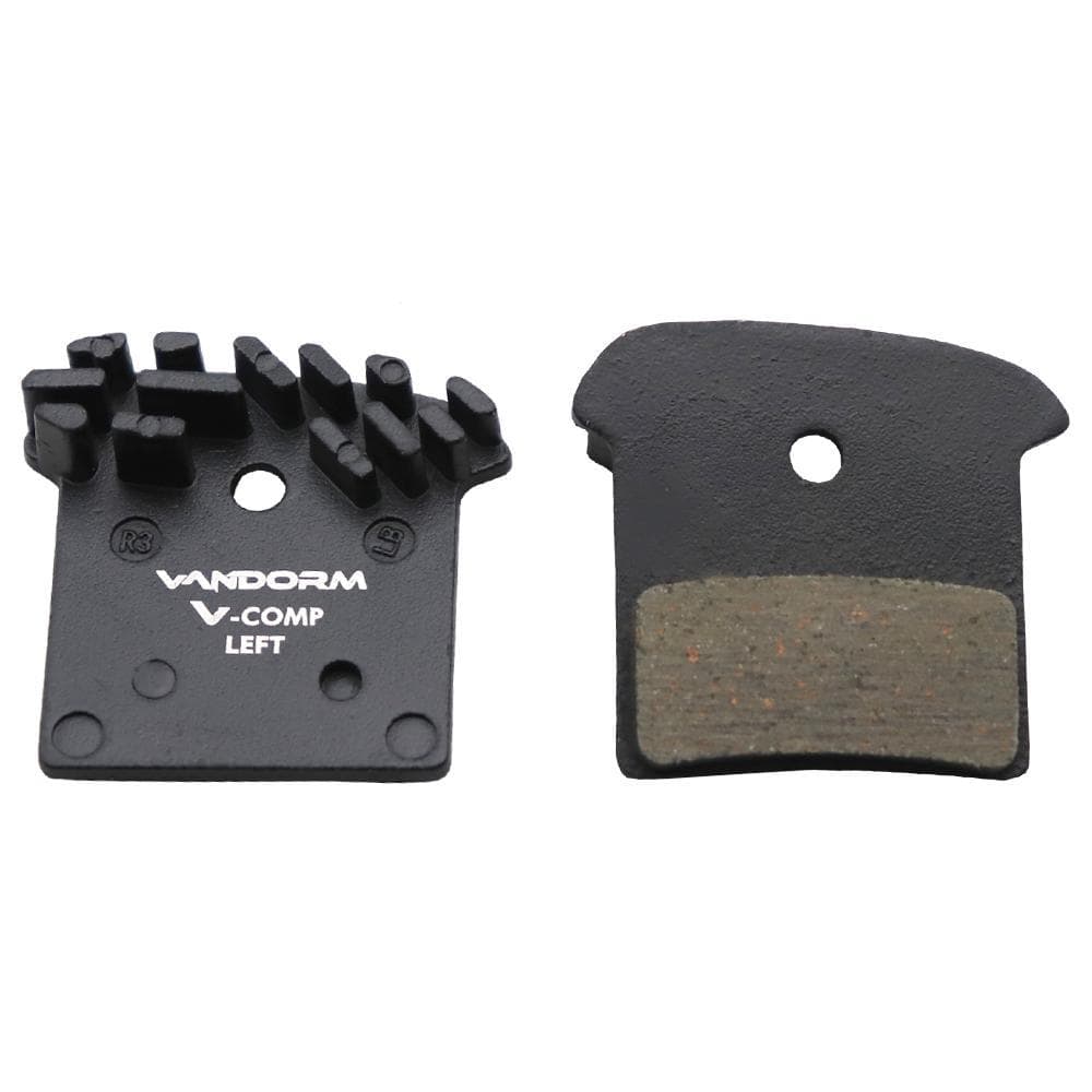 Vandorm Ceramic Cooling Fin Disc Brake Pads - Upgrade for Shimano J02A J03A J03C J04C G01S G02A G03S Deore XT SLX LX XTR