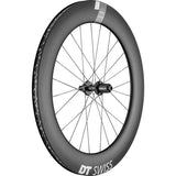 DT Swiss ARC 1400 DICUT disc brake wheel; carbon clincher 80 x 20 mm rim; rear