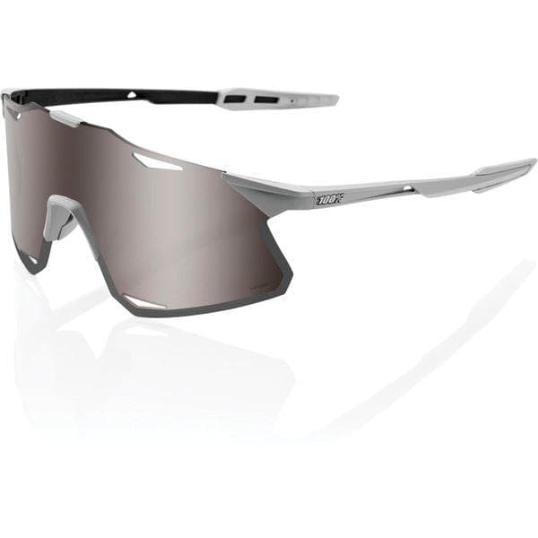 100% Hypercraft - Matt Stone Grey - HiPER Silver Mirror Lens