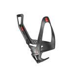 Elite Rocko Carbon Bottle Cage - Matt Black / Red