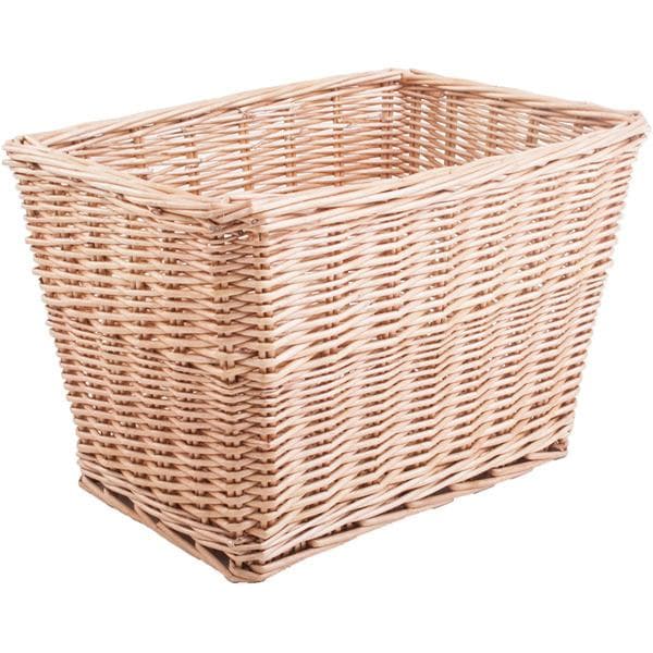 M Part Spitalfields rectangular wicker basket with mounting plates