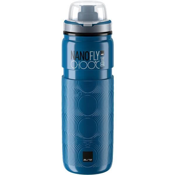 Elite Nano Fly 0-100; with MTB cap; thermal 4 hour; blue 500 ml