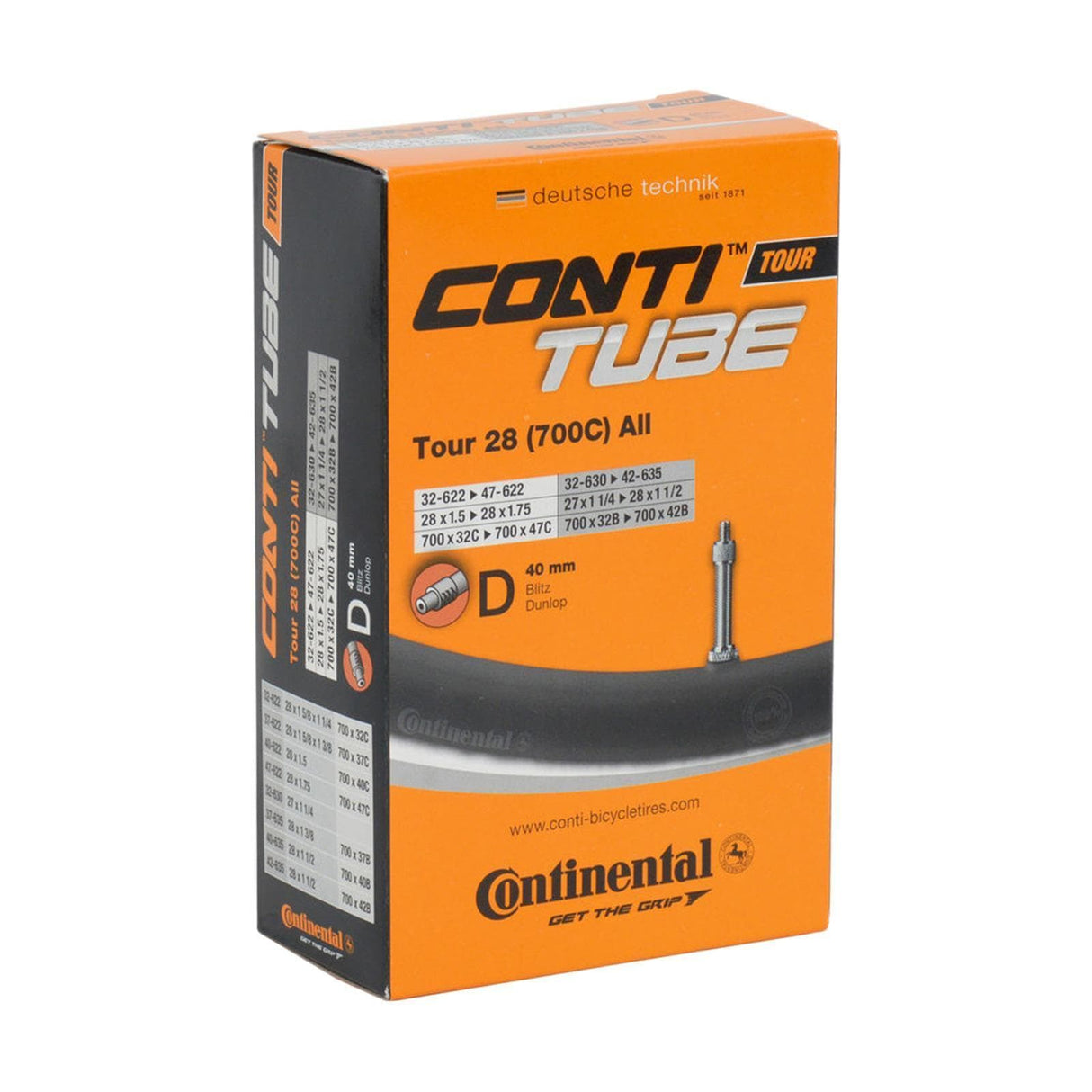 Continental Tour Tube All 28" D40 RE [32-622->47-622/42-635] 147739