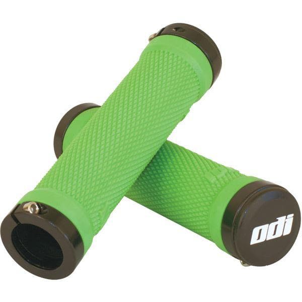 ODI Ruffian MTB Lock On Grips 130mm - Green / Black