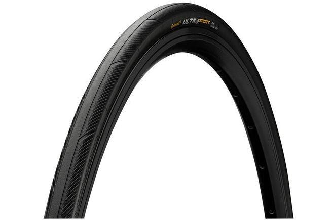 Continental Tyre Ultra Sport III 700 x 25c black/black foldable skin - 252885