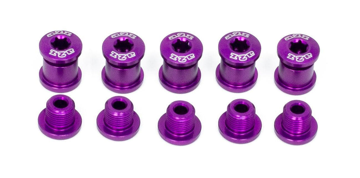 A2Z Chainring Bolts 5 arm (Purple)