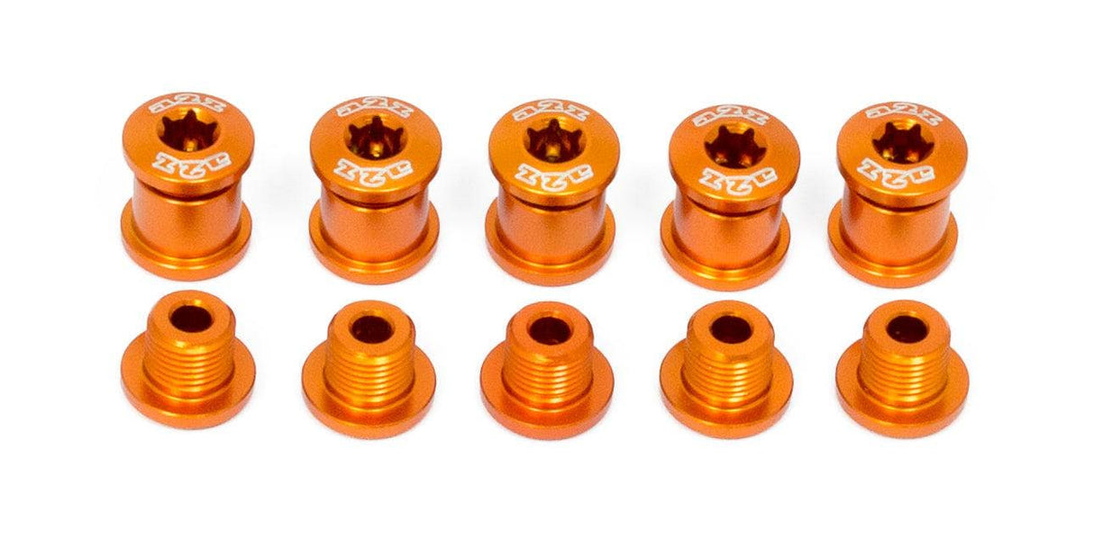 A2Z Chainring Bolts 5 arm (Orange)