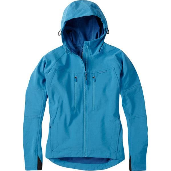 Madison Zena women's softshell jacket; caribbean blue size 10