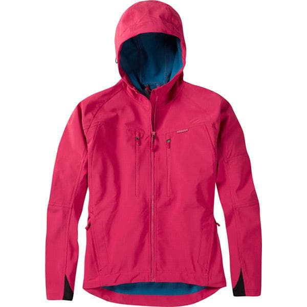 Madison Zena women's softshell jacket; rose red size 12