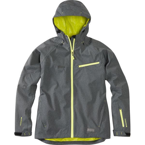 Madison Leia women's waterproof jacket; dark shadow size 8