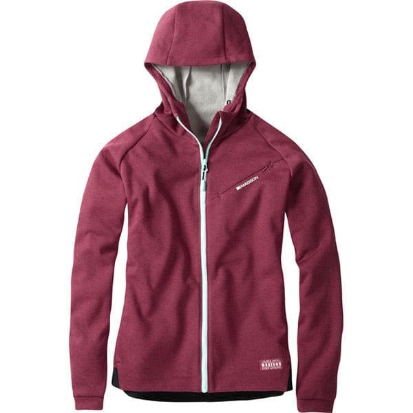 Madison Leia women's softshell jacket; classy burgundy size 8