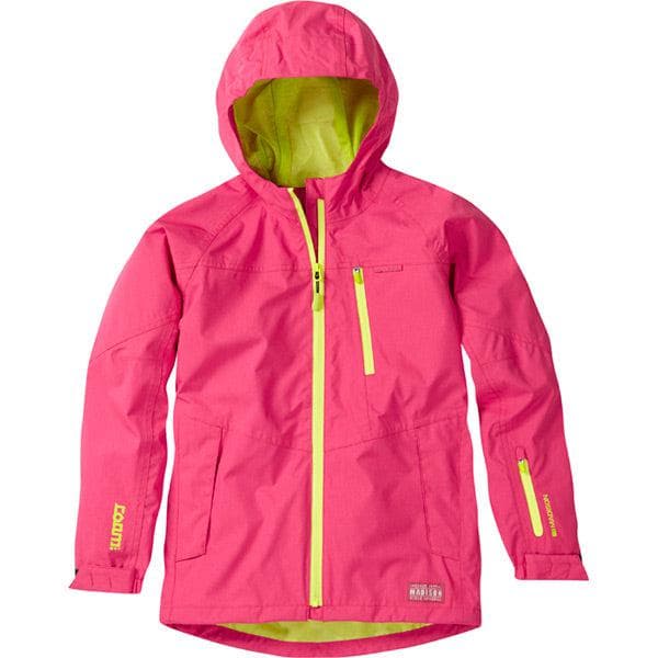 Madison Roam youth waterproof jacket; rose red age 13 - 14