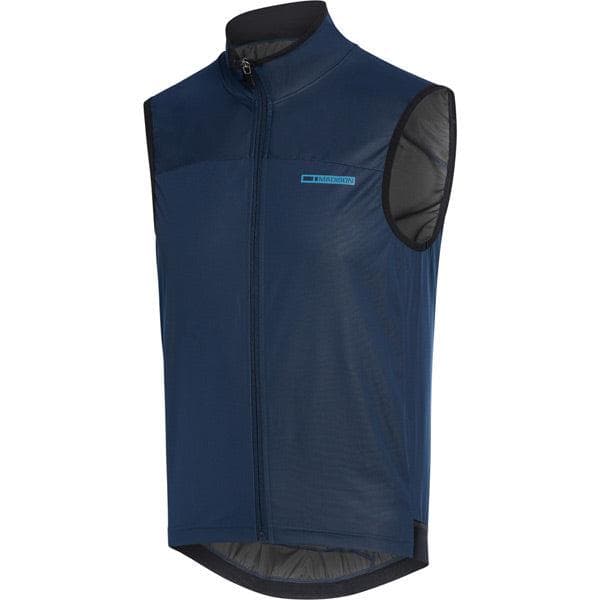 Madison RoadRace Windtech men's gilet; ink navy X-small