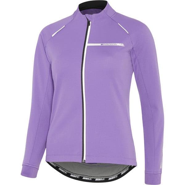 Madison Sportive women's softshell jacket; purple size 12